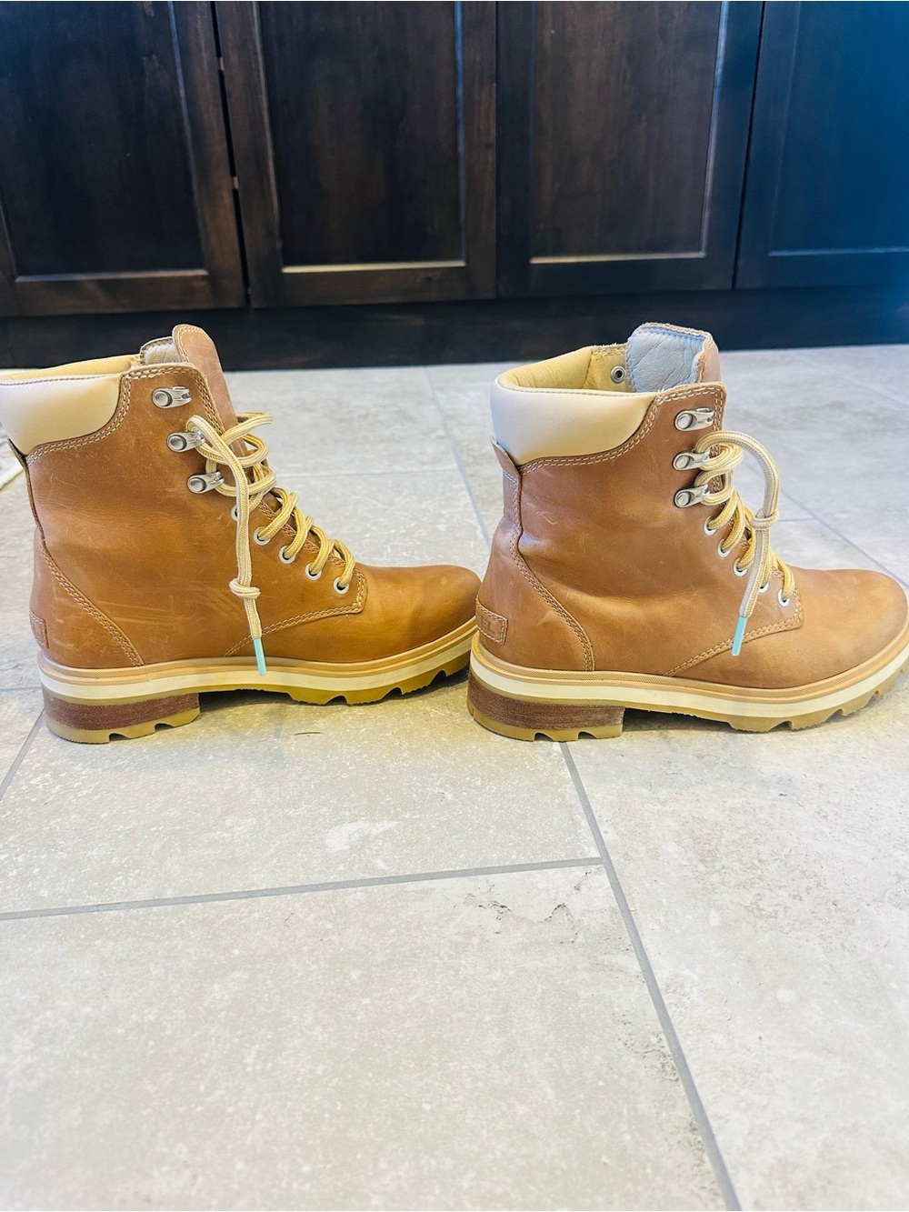 Sorel Ceramic/Canoe Women’s Lenox Waterproof Boots - Picture 6 of 7